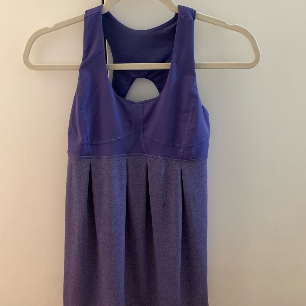 Lululemon Get Focused Tank Drawstring Hem Yoga Top